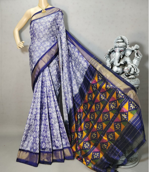 PRIHIDSS5J06BTCD02- Ikat silk saree