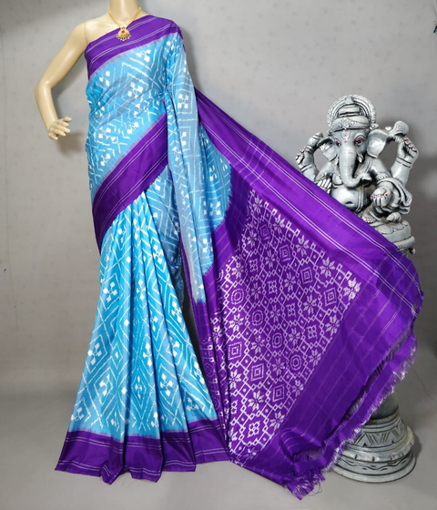 PRIHIDSS4S25TSDC18- Ikat silk saree