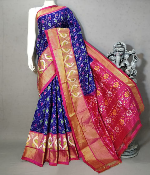 PSTHIDSS4V13NCDD20- Ikat silk saree