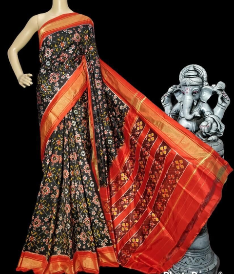 PSTHIDSS4V21NCCD32- Ikat silk saree