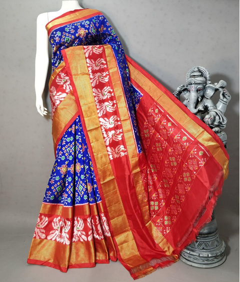 PSTHIDSS4D08NDDC26- Ikat silk saree