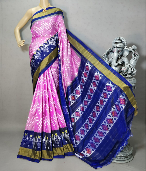 PRIHIDSS5J03TTDD01- Ikat silk saree