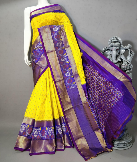 PSTHIDSS5J05NSDD10- Ikat silk saree