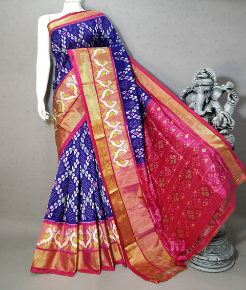 PSTHIDSS4V24NDDC23- Ikat silk saree