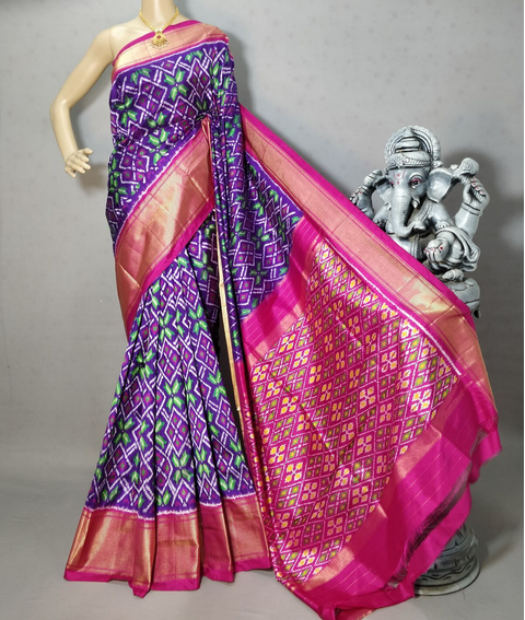 PRIHIDSS4D09NCDC28- Ikat silk saree