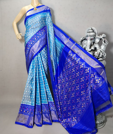 PRIHIDSS4D06TBCC06- Ikat silk saree