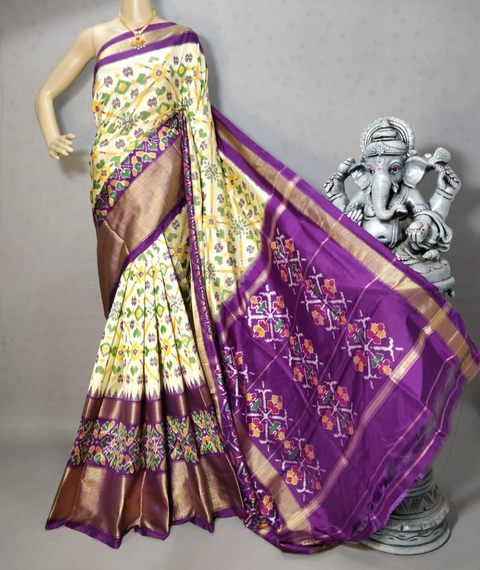 PRIHIDSS4S20NDCD16- Ikat silk saree