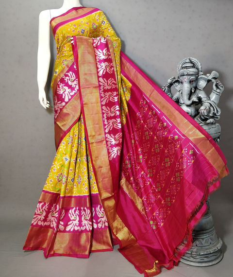 PSTHIDSS4V13NCDD04- Ikat silk saree