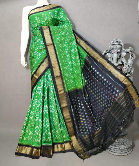 PSTHIDSS4D03NCDD39- Ikat silk saree