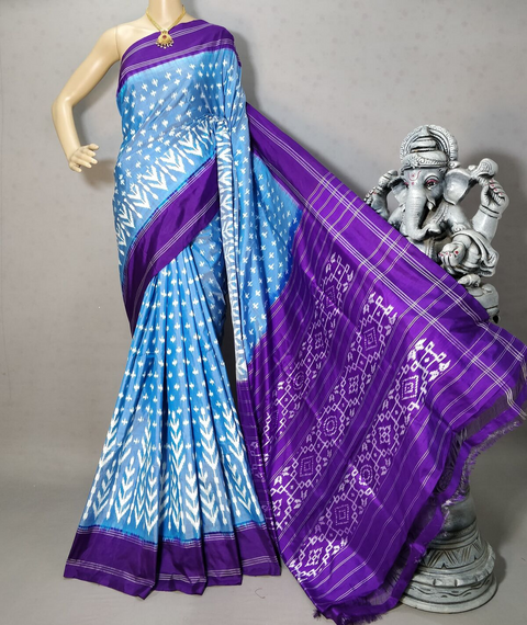 PRIHIDSS4D26TTCD27- Ikat silk saree