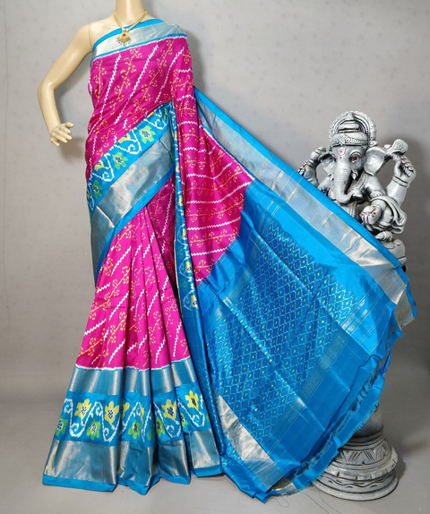 PRIHIDSS4S21NDCD15- Ikat silk saree