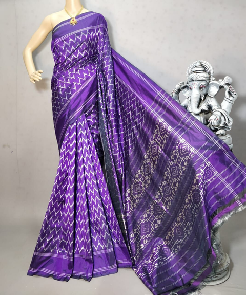 PRIHIDSS4O25TSDD12- Ikat silk saree