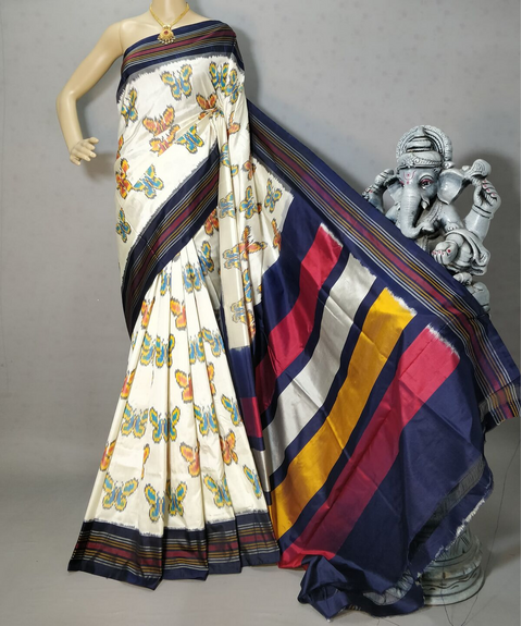 PRIHIDSS4D18NDCC09- Ikat silk saree