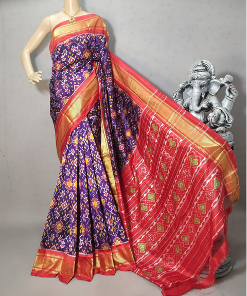 PRIHIDSS5J25NCDD02- Ikat silk saree