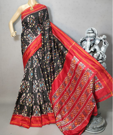 PRIHIDSS4S23BSDD24- Ikat silk saree