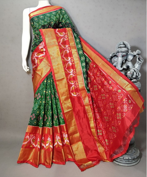 PSTHIDSS4V24NDDC21- Ikat silk saree