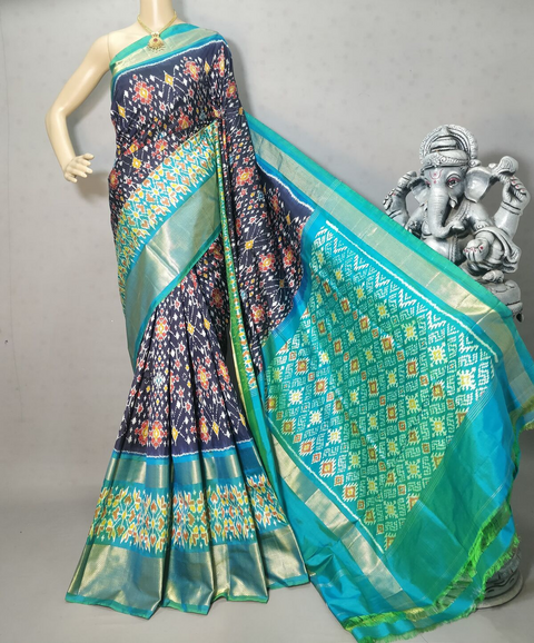 PRIHIDSS5J25NCDD06- Ikat silk saree