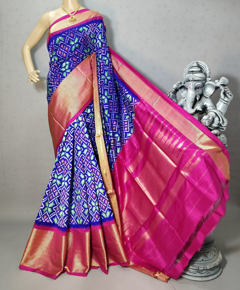 PRIHIDSS4S21NDCD12- Ikat silk saree