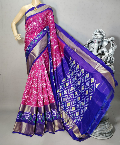 PRIHIDSS4S21NDCD13- Ikat silk saree