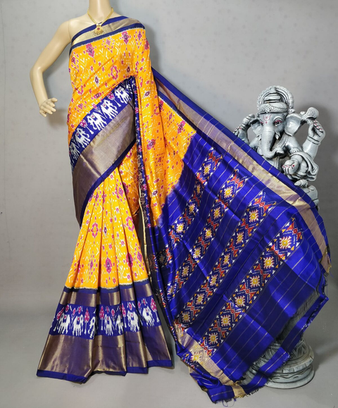 PRIHIDSS4S21NDCD16- Ikat silk saree