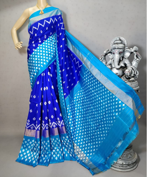 PRIHIDSS4O25TSDD09- Ikat silk saree