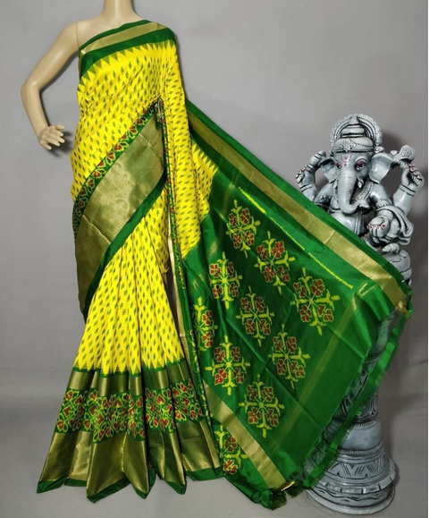 PSTHIDSS4V21NCCD09- Ikat silk saree