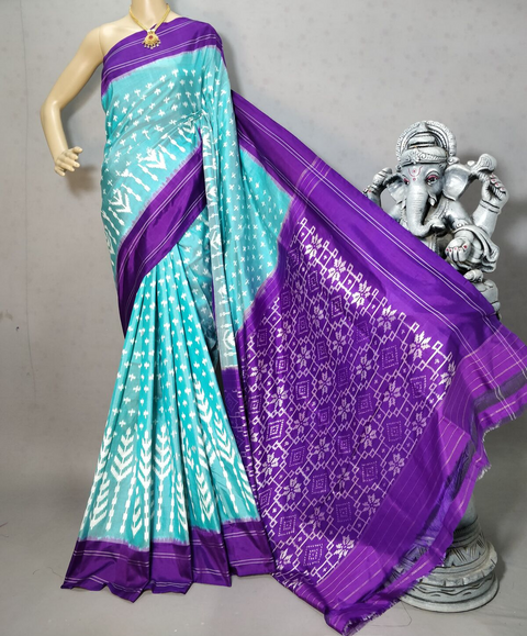 PRIHIDSS4D06TBCC09- Ikat silk saree