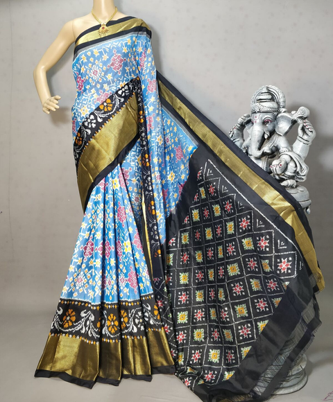 PRIHIDSS4O31NCCD06- Ikat silk saree