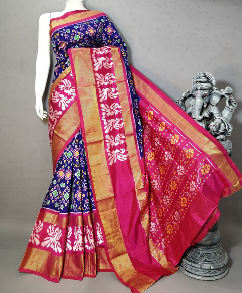 PSTHIDSS4V24NDDC39- Ikat silk saree