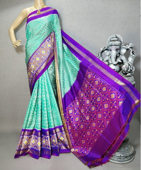 PRIHIDSS4D03NCDC03- Ikat silk saree