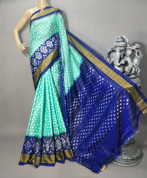 PRIHIDSS5J10TTCD03- Ikat silk saree