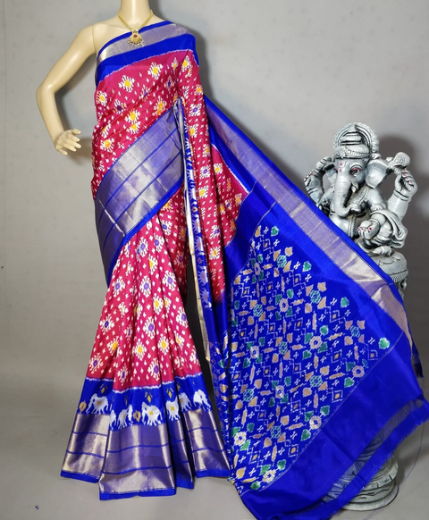 PRIHIDSS4S20NDCD19- Ikat silk saree