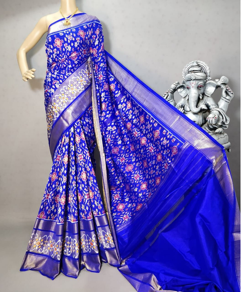 PRIHIDSS4S27NDCD12- Ikat silk saree