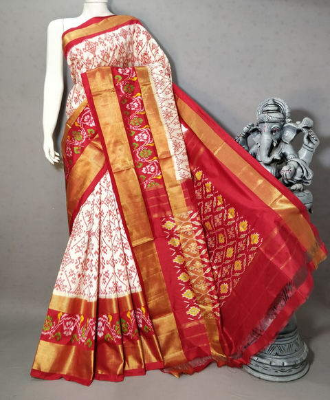 PSTHIDSS4V24NDDC34- Ikat silk saree