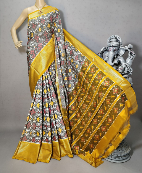 PRIHIDSS4S21NDCD18- Ikat silk saree