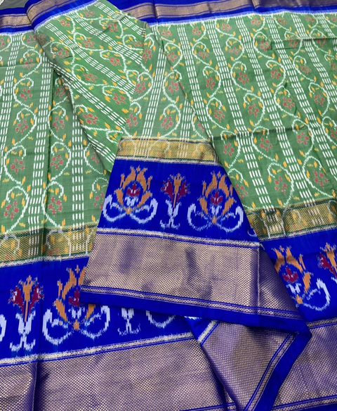 PSDHIDSS4S25NZDD12- Ikat silk saree