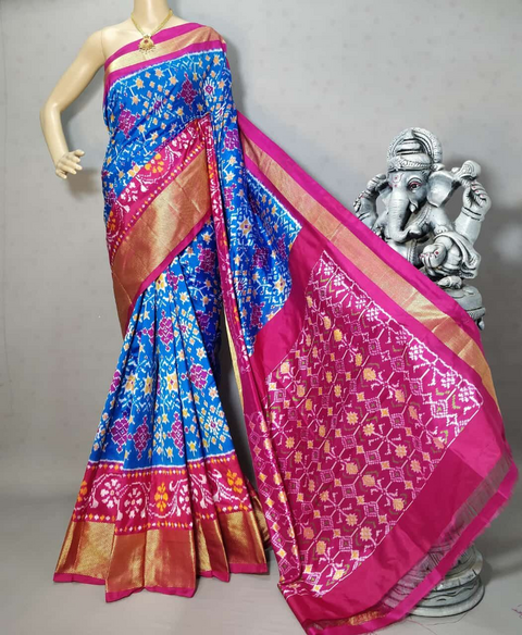 PRIHIDSS4D13NCDD15- Ikat silk saree