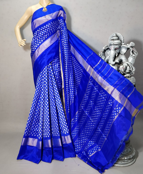 PRIHIDSS4D26TTCD28- Ikat silk saree