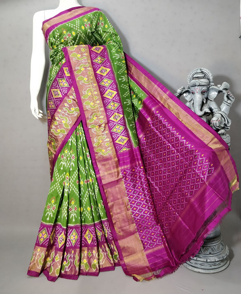 PSTHIDSS4D04TBDC06- Ikat silk saree