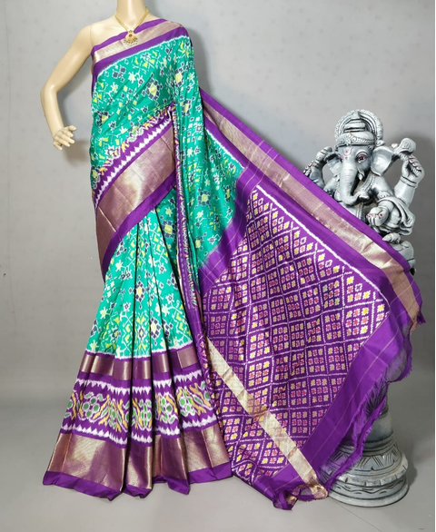 PRIHIDSS4S27NDCD01- Ikat silk saree