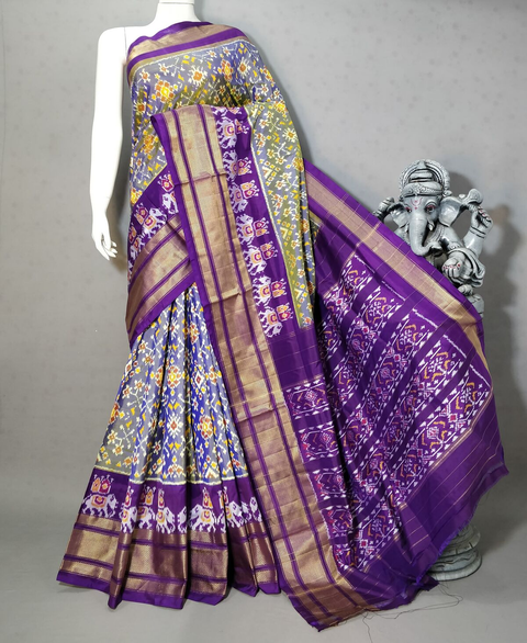 PSTHIDSS4V13NCDD18- Ikat silk saree