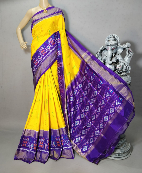 PRIHIDSS4V26BSDD24- Ikat silk saree