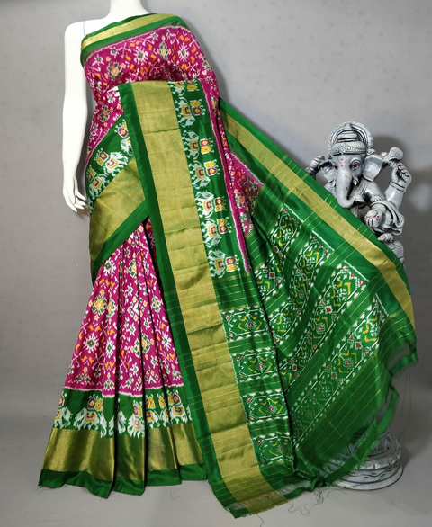 PSTHIDSS5J08NDCD09- Ikat silk saree