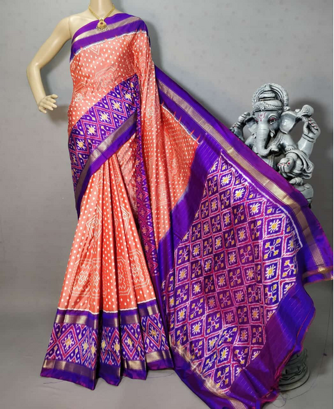 PRIHIDSS4D13NCDD24- Ikat silk saree