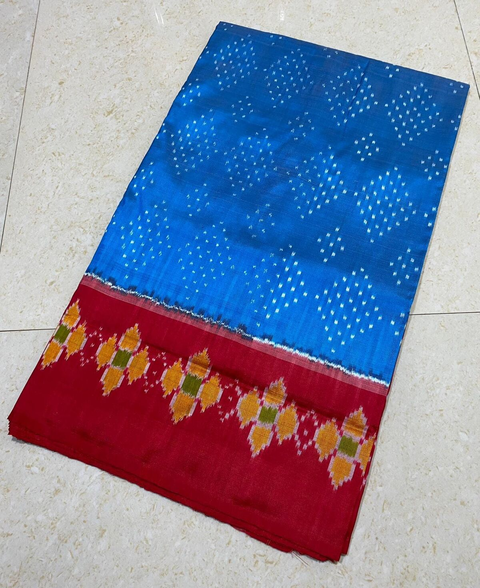 PPHSIDSS4S23BDDC07- Ikat silk saree