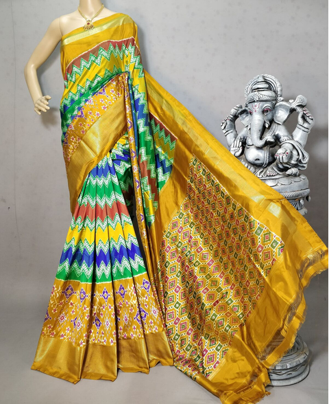 PRIHIDSS4V21NCCD18- Ikat silk saree