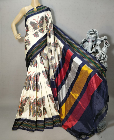 PRIHIDSS4D09NCDC07- Ikat silk saree