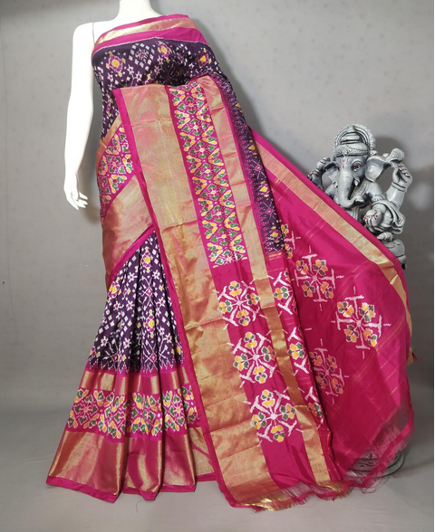 PSTHIDSS5J06NCDC07- Ikat silk saree