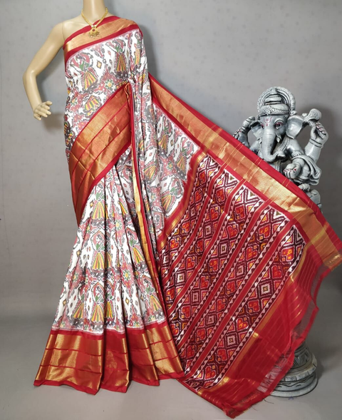 PRIHIDSS4S20NDCD05- Ikat silk saree