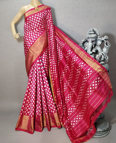 PRIHIDSS4D26TTCD29- Ikat silk saree